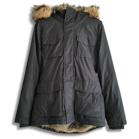 Aritzia Jackets & Blazers - Aritzia Black Ski & Snow Jacket with Faux Fur Trim